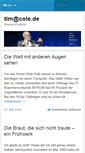 Mobile Screenshot of cole.de